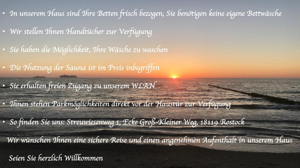 Ferienhaus Celeste Rostock Zewnętrze zdjęcie